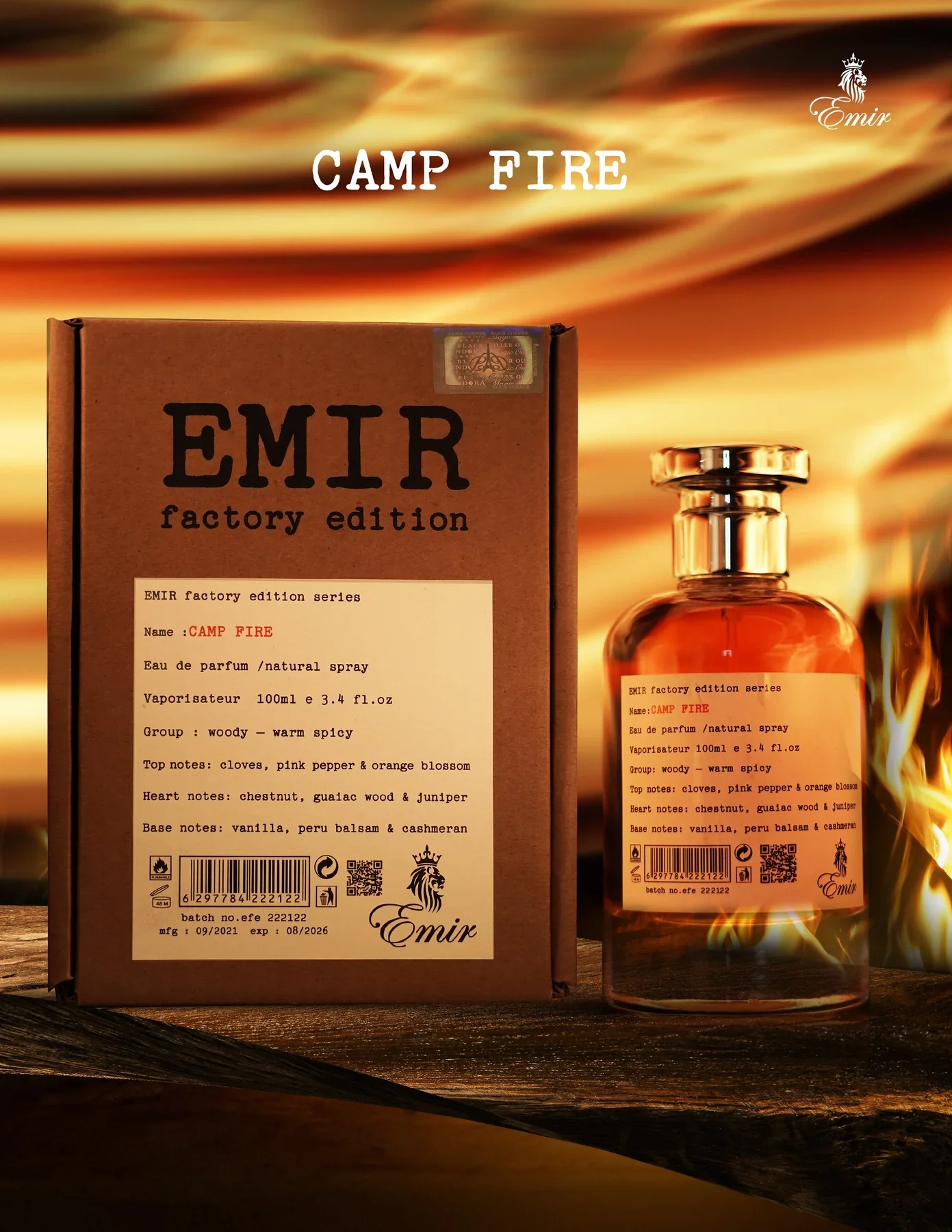 Camp Fire - Eau de Parfum 100ml - Image 2