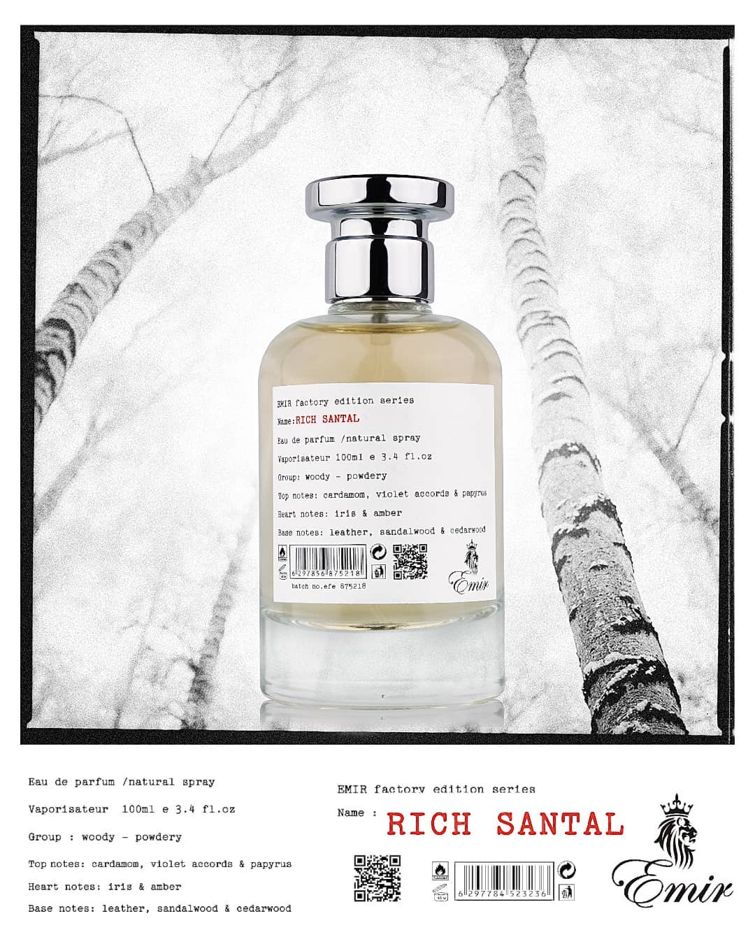 Rich Santal - Eau de Parfum 100ml
